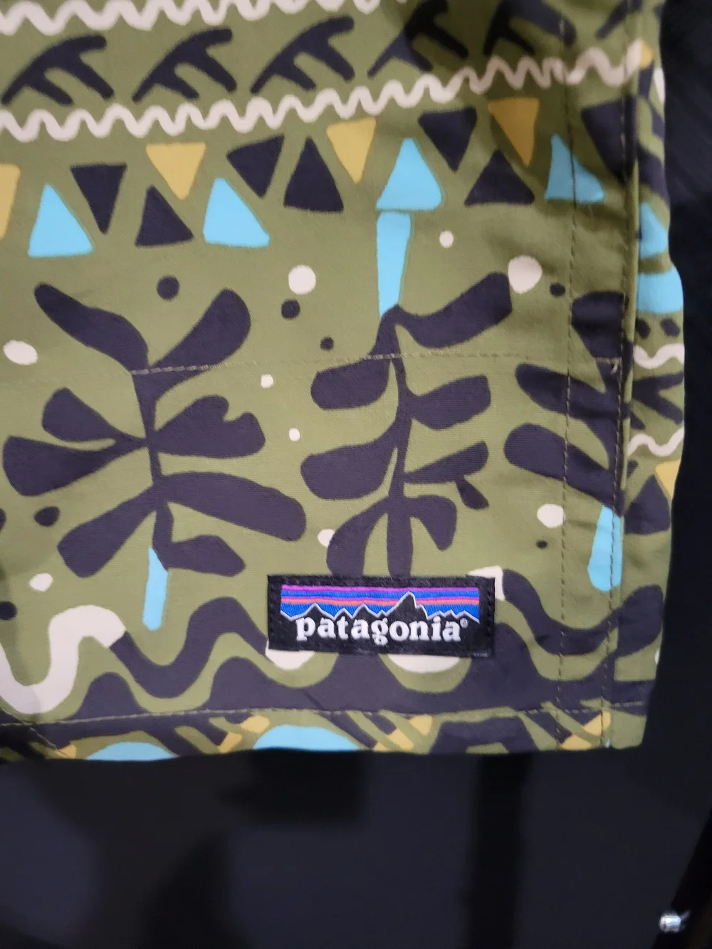 Men's Patagonia Baggies Relaxed Fit Mangrove Tiki Longs-7